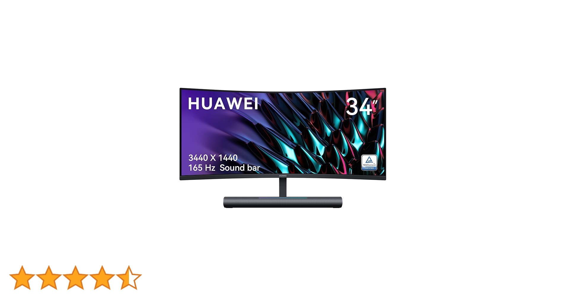 Amazon.co.jp: HUAWEI MateView GT Dual Speaker Soundbar, 34